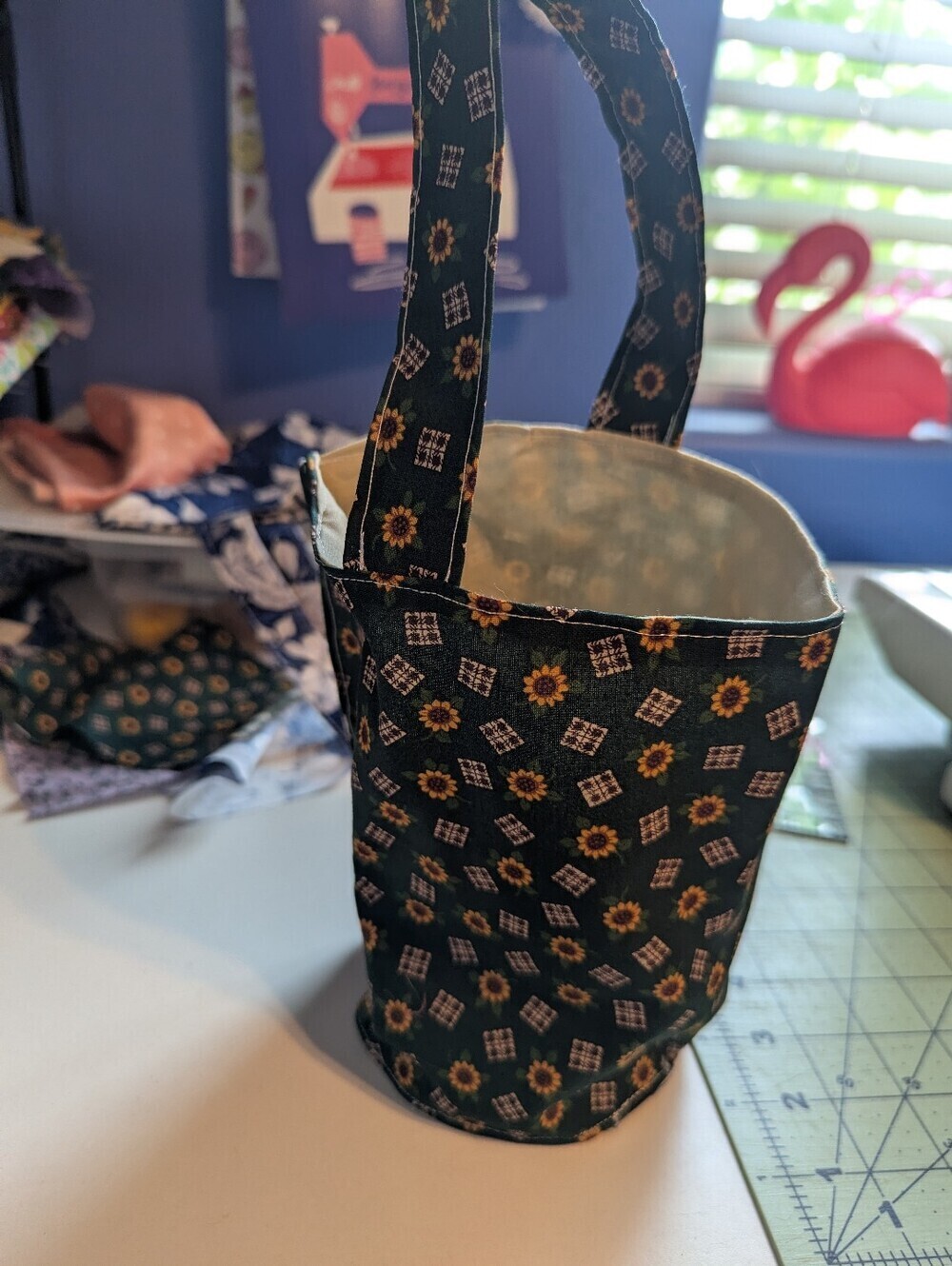 Sunflower Handmade Gift Bag